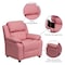 Flash Furniture Kids Recliner, 26" to 39" x 28", Upholstery Color: Pink BT-7985-KID-PINK-GG - alternate 5